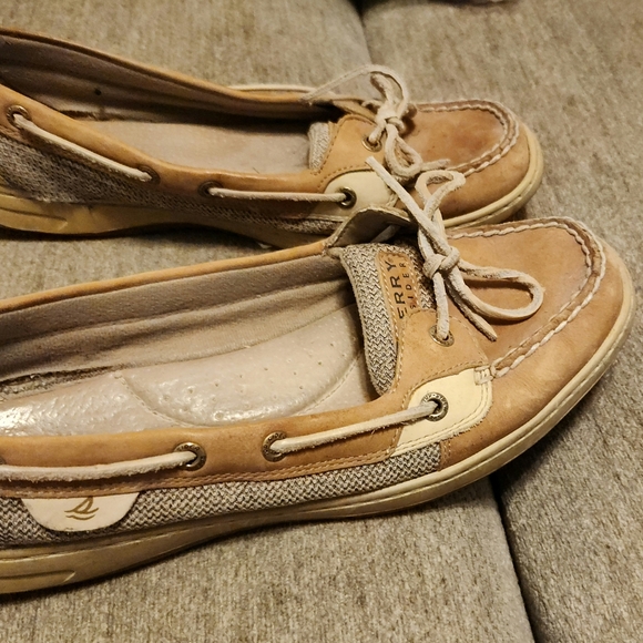 Sperry Women's Tan Boat Shoes - Picture 3 of 5